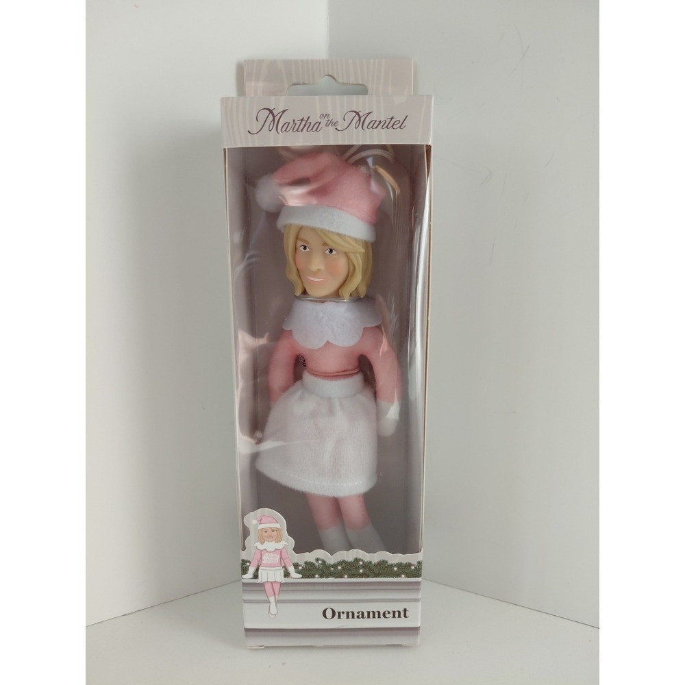 Martha‎ on the Mantel 2025 Christmas Ornament A Holiday Tradition NIB Pink